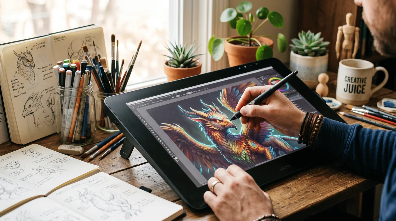 Graphic designers and illustrators