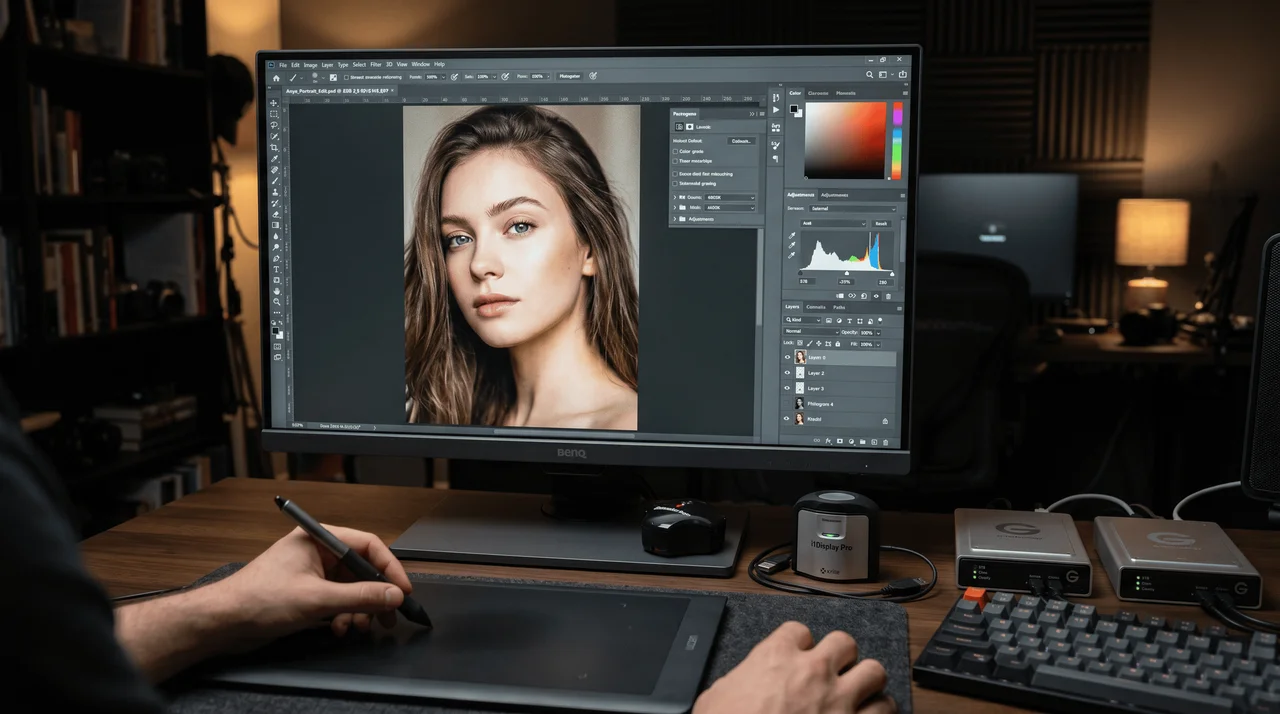 Photographers and retouchers