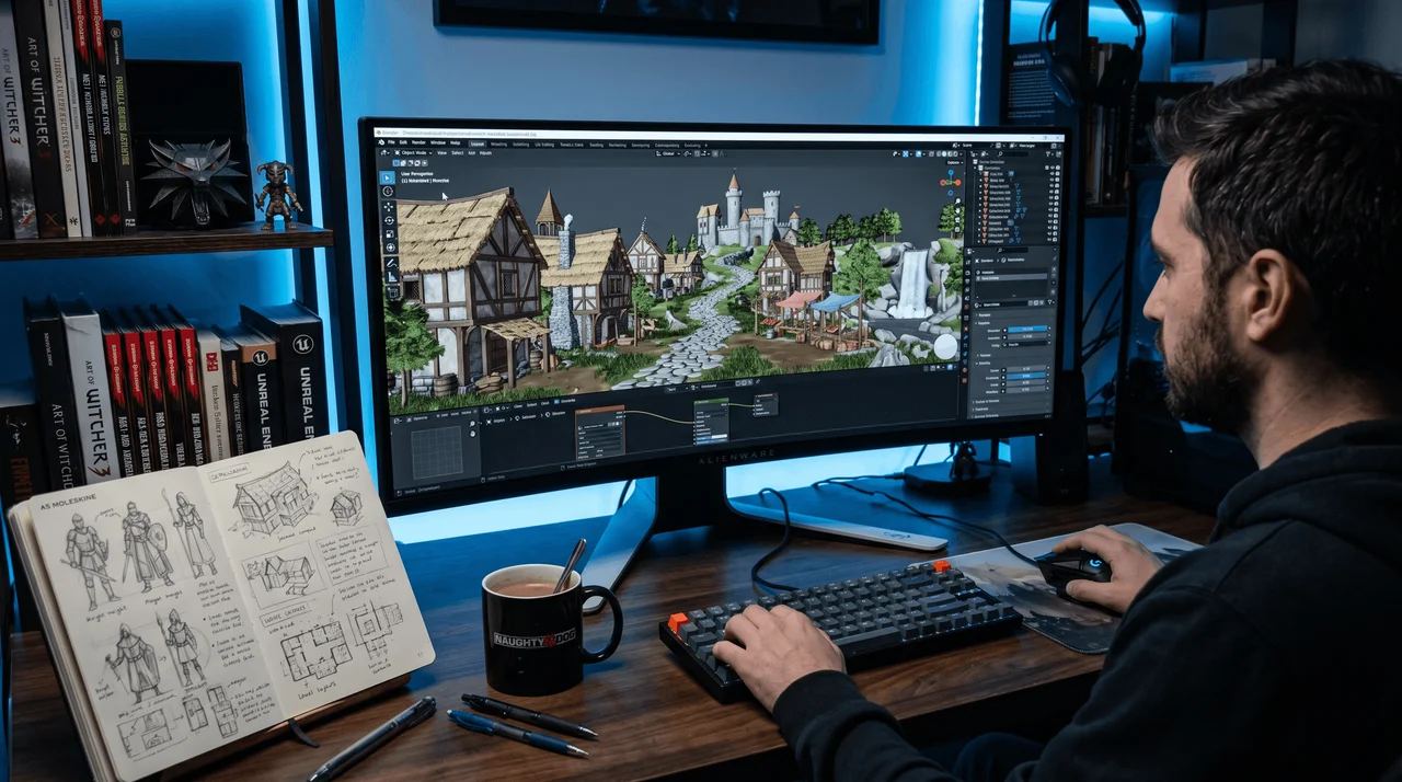 Game developer and animator