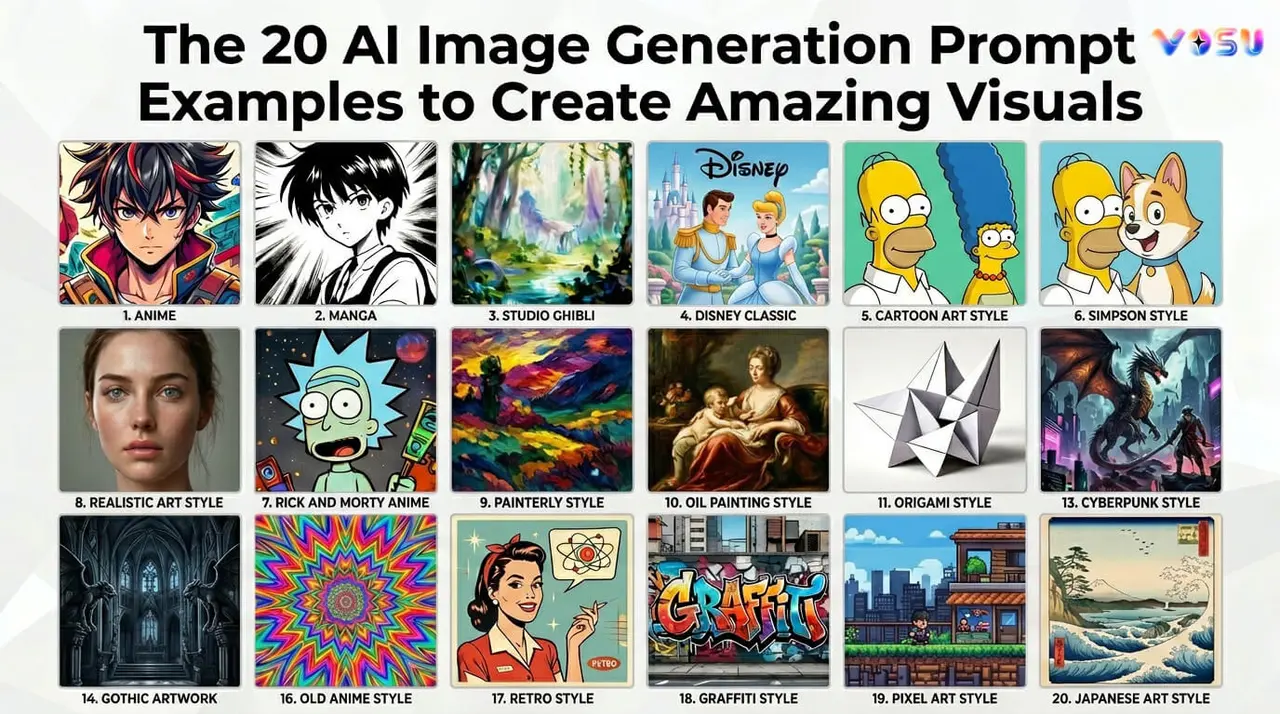 AI image prompt examples