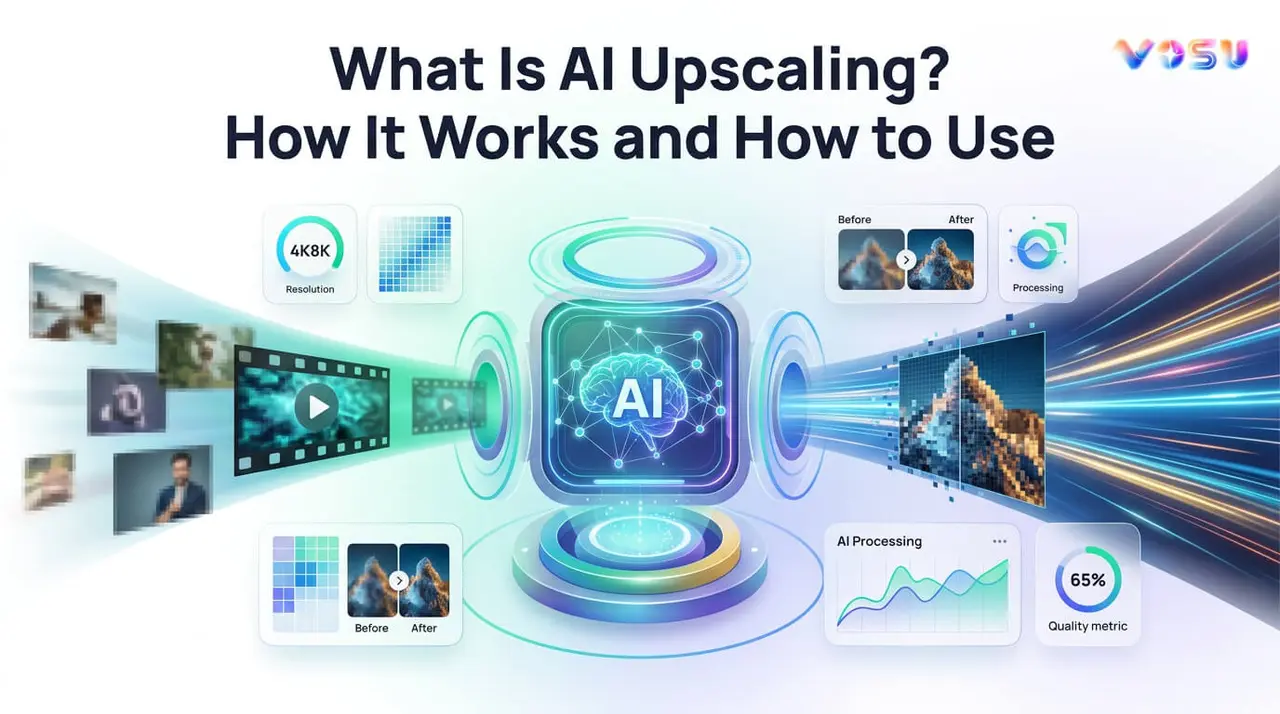 AI upscaling overview