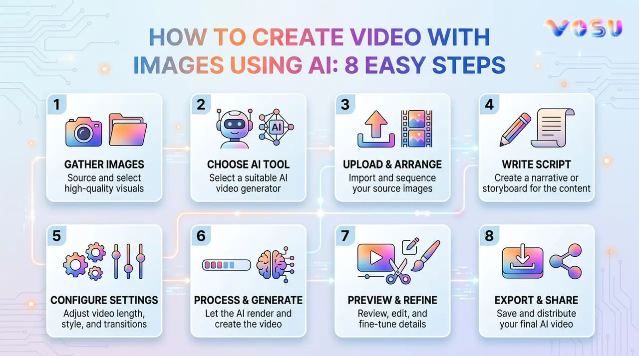 video from images steps