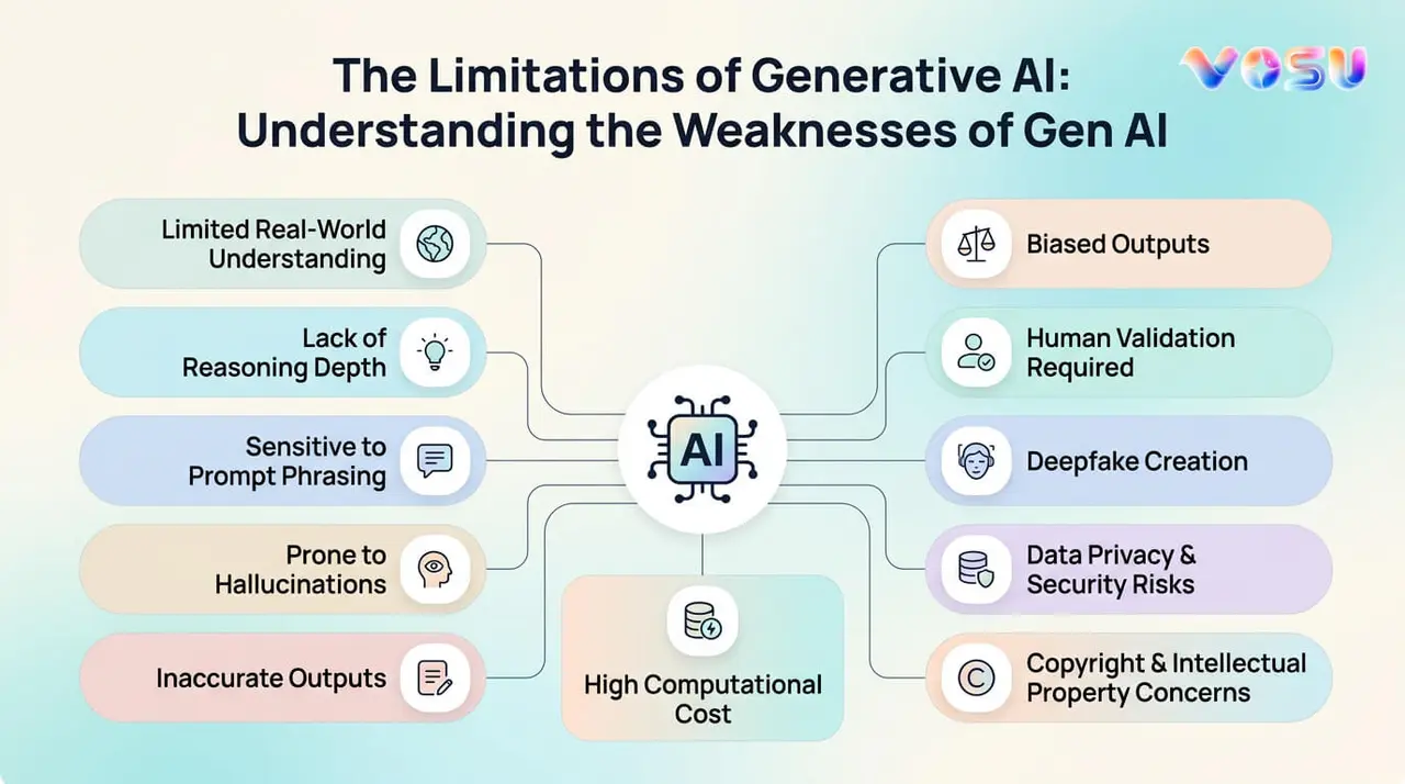 generative AI limitations