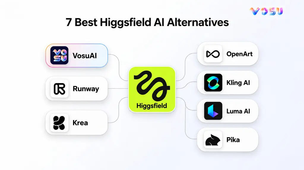 Higgsfield AI alternatives