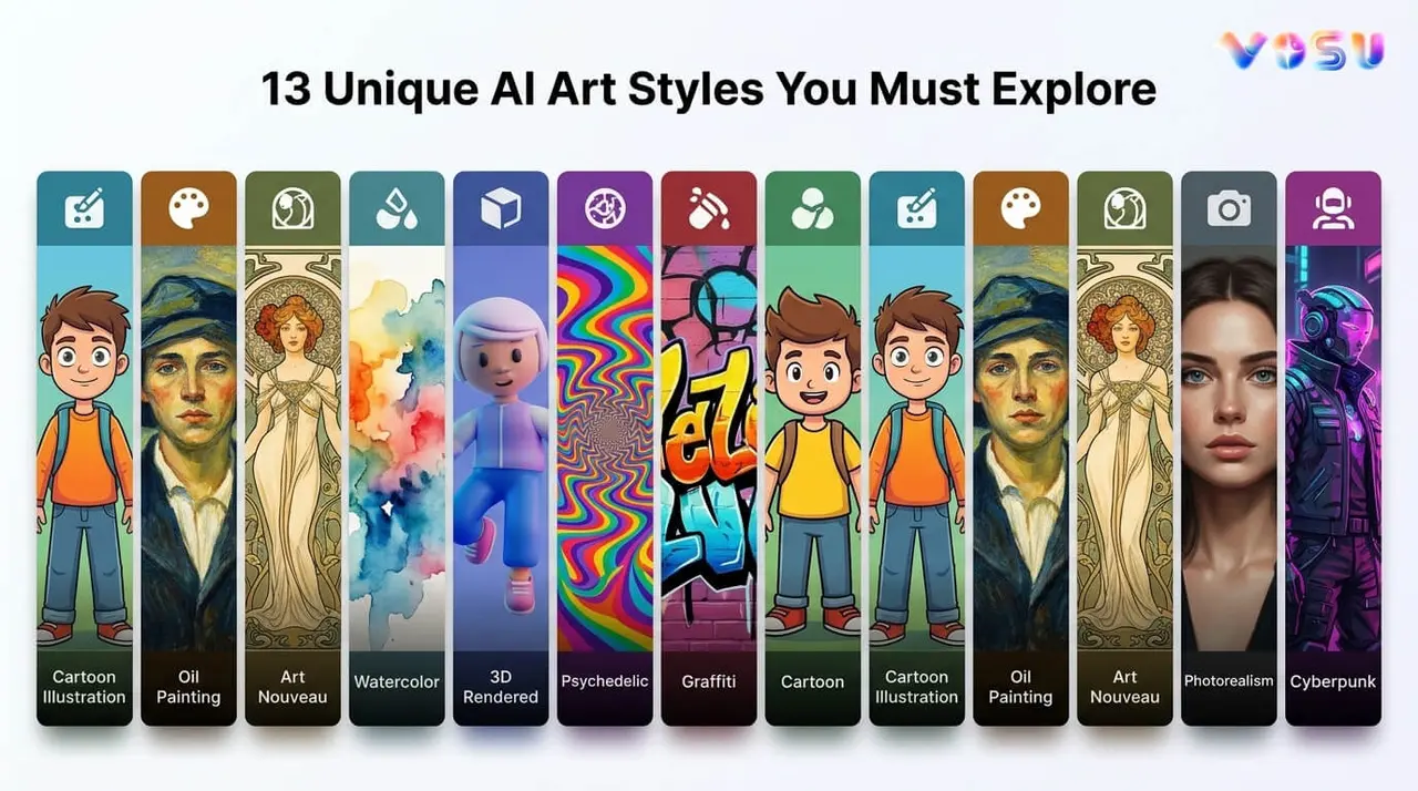 AI art styles