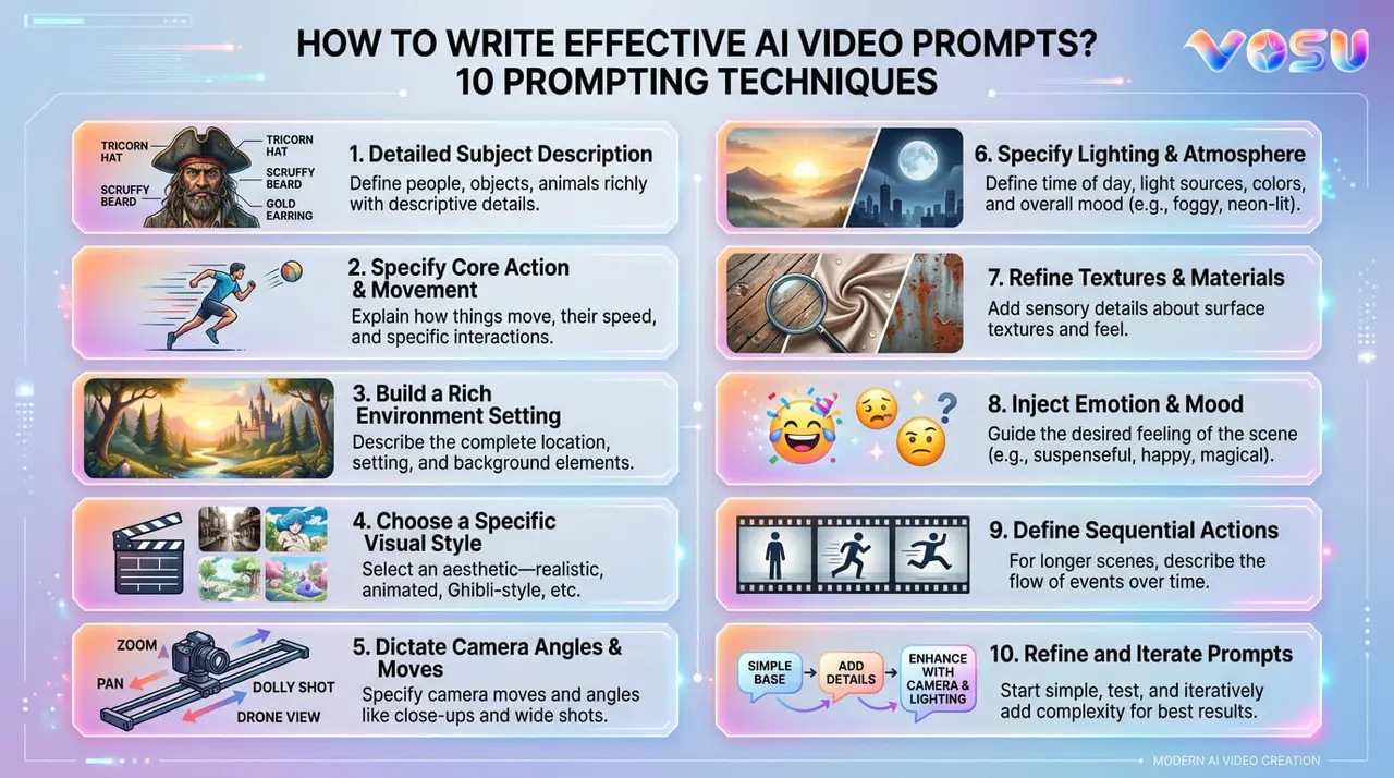 AI video prompt writing